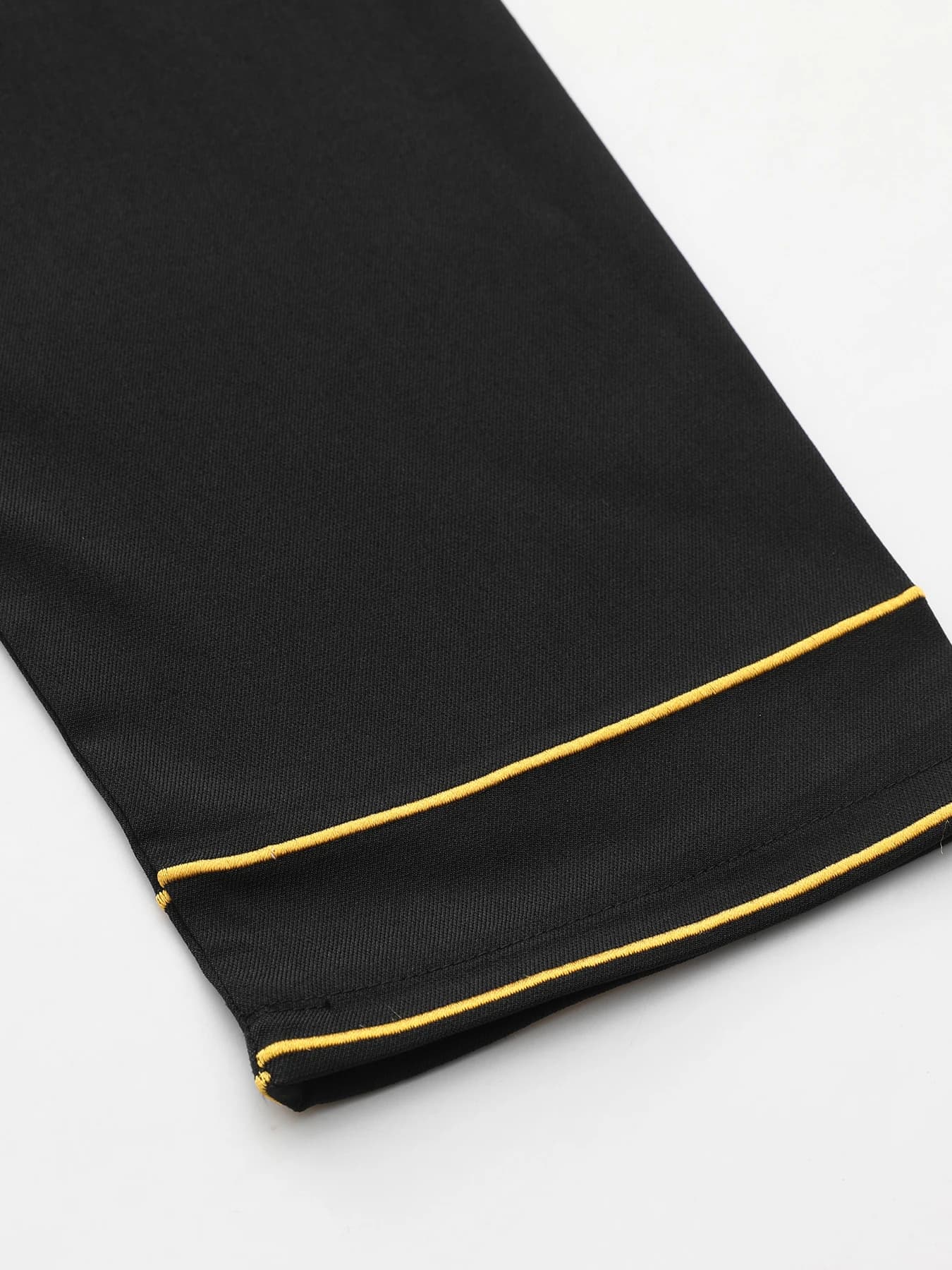 Islamic muslim Arabic men's robe long sleeve embroidered stand collar arabian thobe for men - Image 5